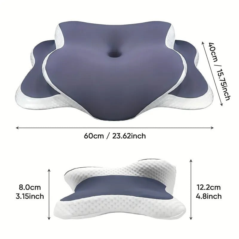 Double-Sided Contoured Neck Pillow