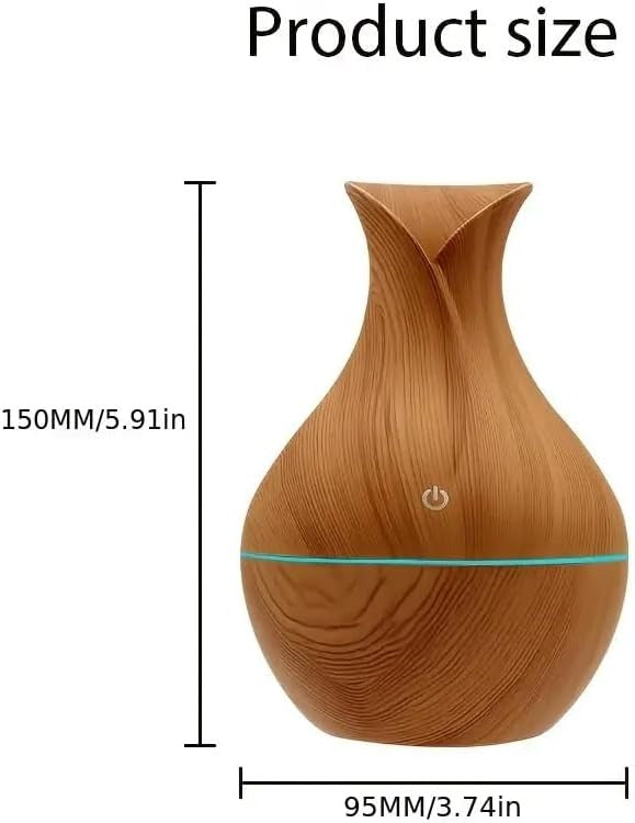 Light Wood Grain Mini Aromatherapy Humidifier