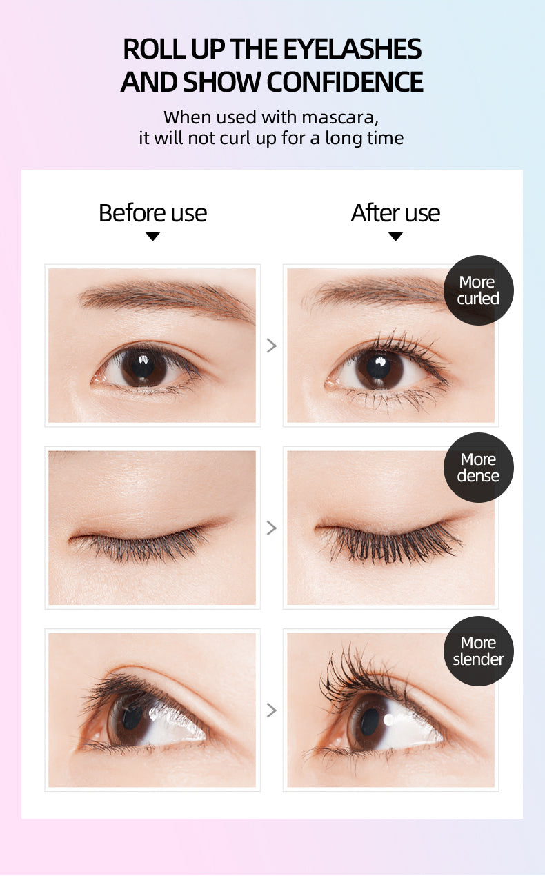 Digital display electric eyelash ironing device