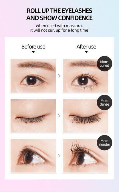 Digital display electric eyelash ironing device
