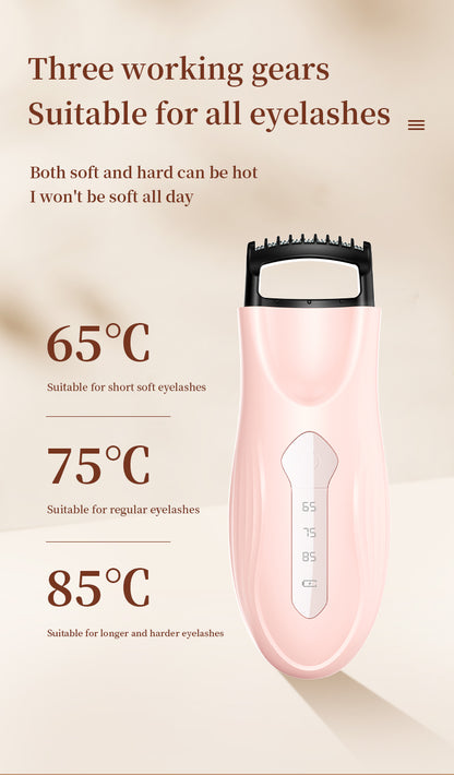 Built-in electric heater for perfect curling Electric Heated Eyelash Curler 2
