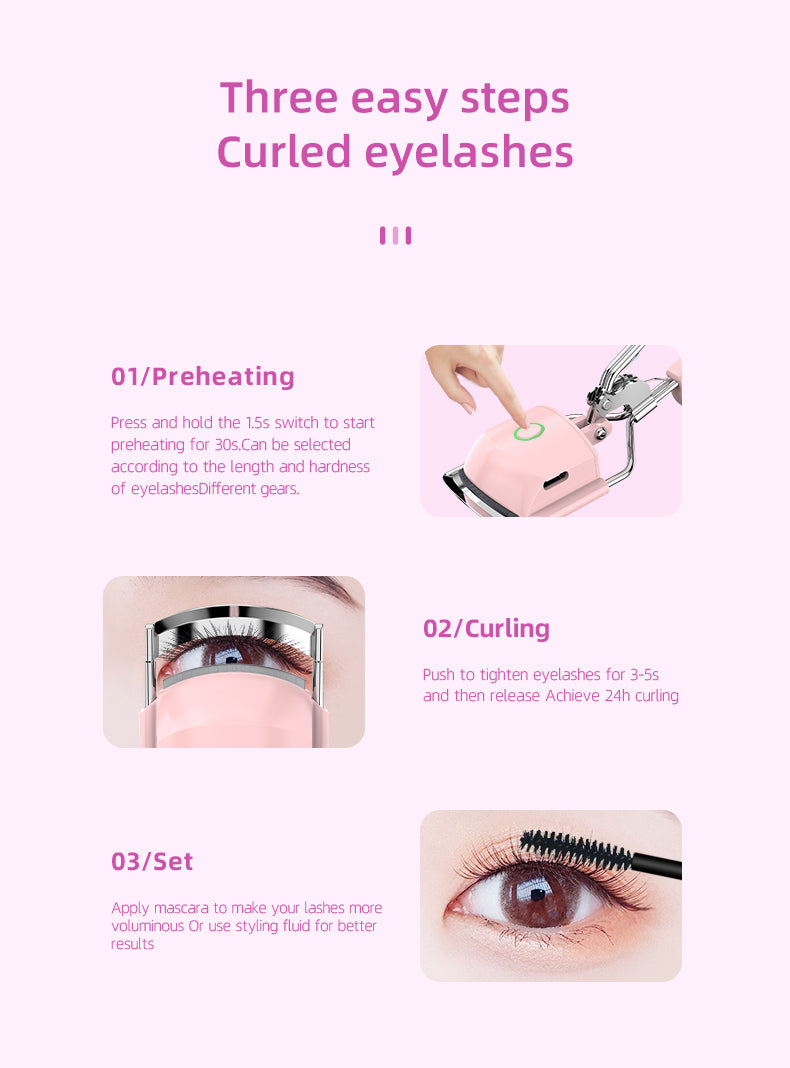 Heated Eyelash Curler 3