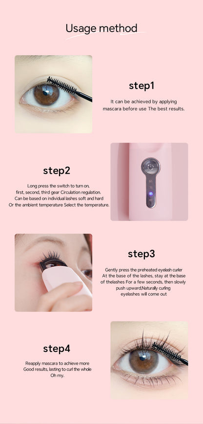 Electric Heated Eyelash Curler 4