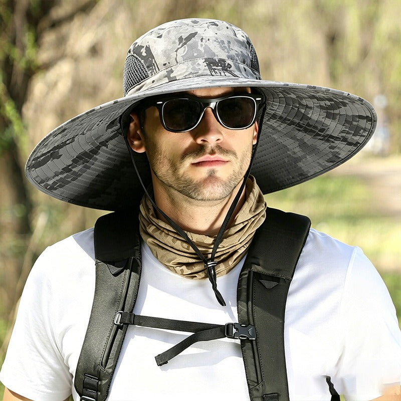 New Solar-Powered Outdoor Cooling Fan Hat