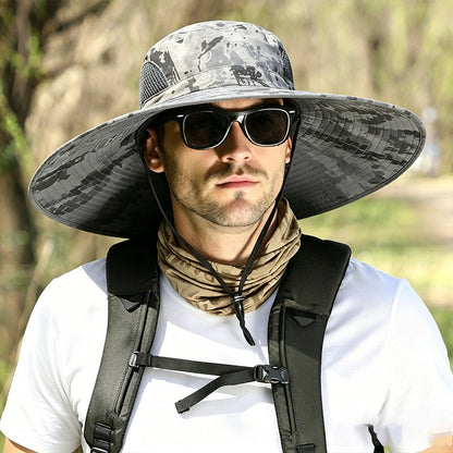 New Solar-Powered Outdoor Cooling Fan Hat
