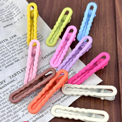 Elegant Metallic Hair Clip – Minimalist Side Hairpin for Women