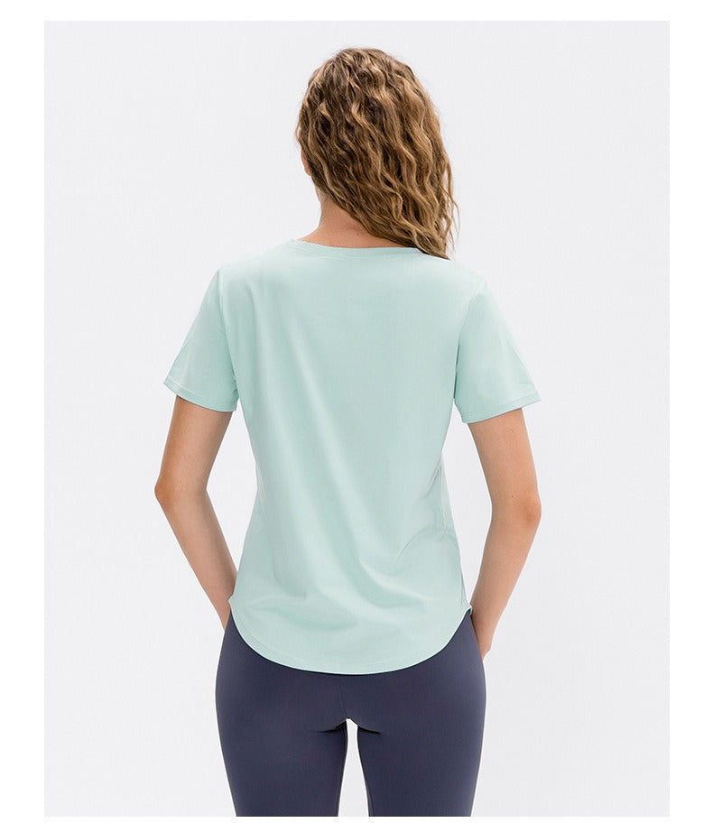 Loose-fit, lightweight, and breathable running T-shirt