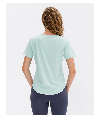 Loose-fit, lightweight, and breathable running T-shirt