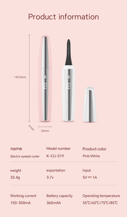 New upgrade Electric eyelash curler