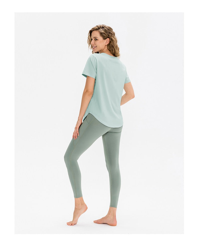 Loose-fit, lightweight, and breathable running T-shirt