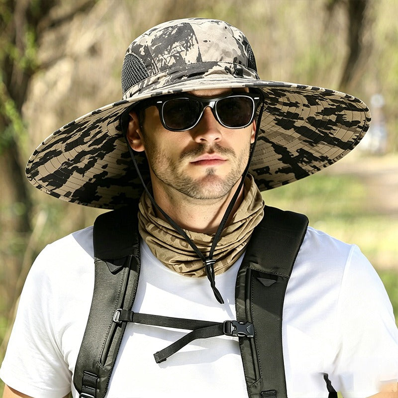 New Solar-Powered Outdoor Cooling Fan Hat