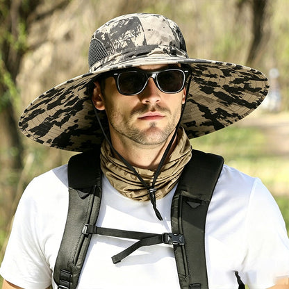 New Solar-Powered Outdoor Cooling Fan Hat