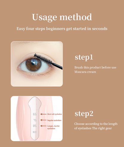 Built-in electric heater for perfect curling Electric Heated Eyelash Curler 2