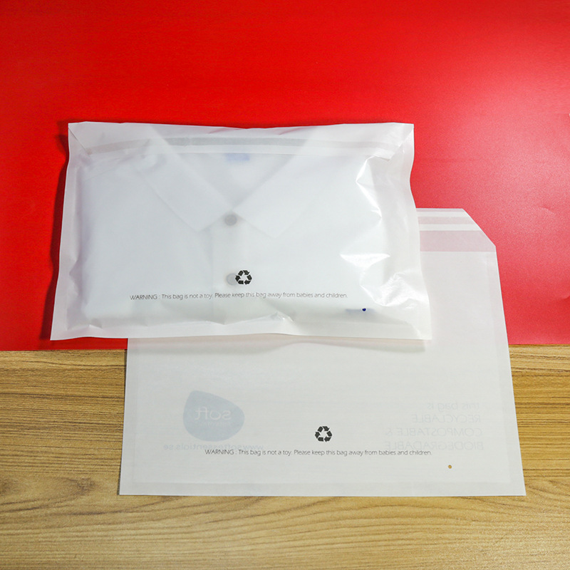 Custom Eco-friendly Translucent Inner Packaging Bags for Premium Plus-Size Women's Clothing
