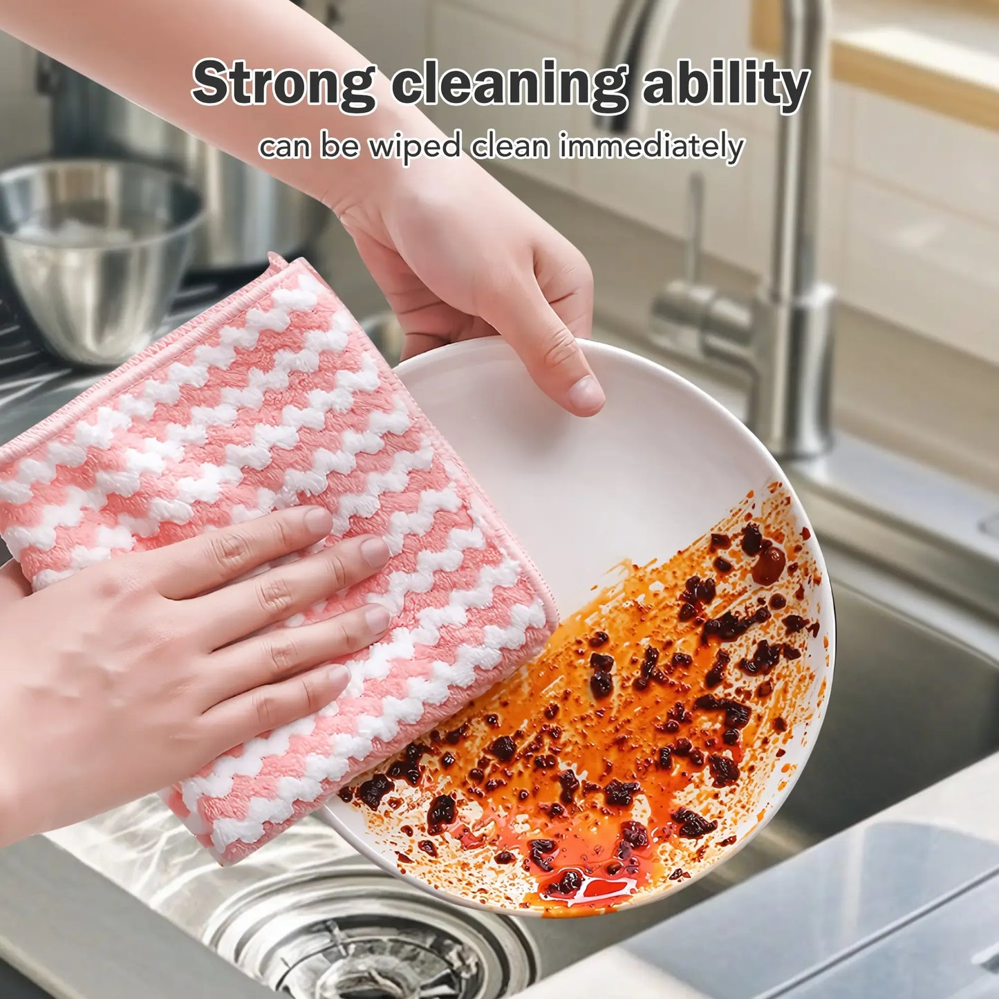 10 Counts Microfiber Cleaning Cloth per pack Single color per pack, colors sent randomly Each package contains only one color, no mixed colors