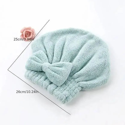 Women's 2-Piece/4-Piece Bow Decor Shower Caps