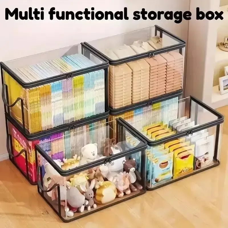 Large Clear Thick Plastic Storage Box
