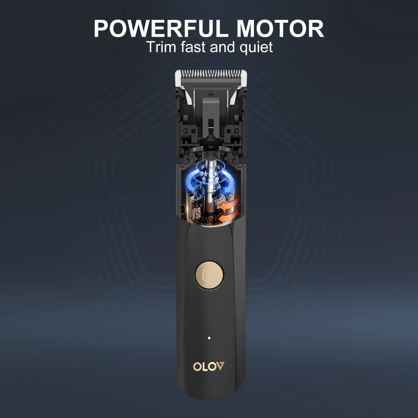 Anti-Nick Body & Ball Trimmer - Safe Ceramic Blade Groomer for Men