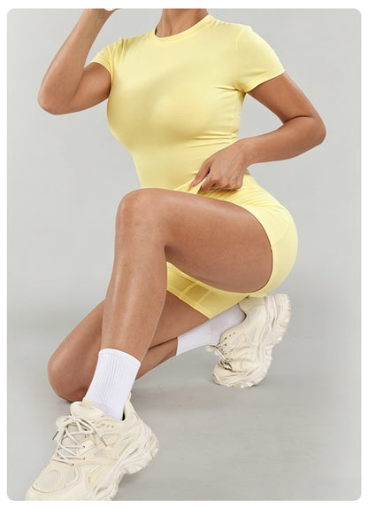 Women's Yoga Solid Color Set