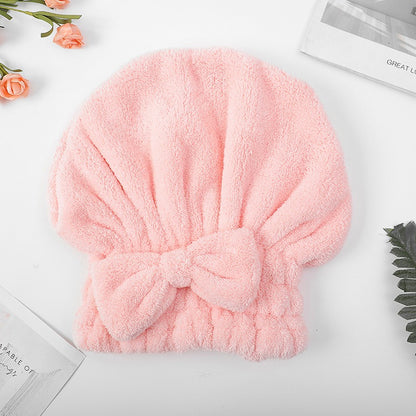 Women's 2-Piece/4-Piece Bow Decor Shower Caps