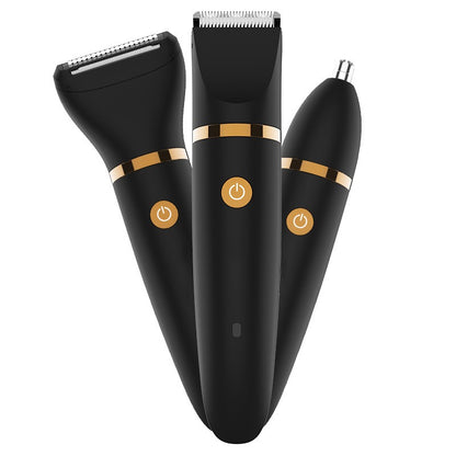Anti-Nick Body & Ball Trimmer - Safe Ceramic Blade Groomer for Men