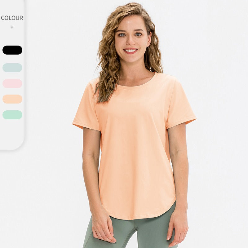 Loose-fit, lightweight, and breathable running T-shirt