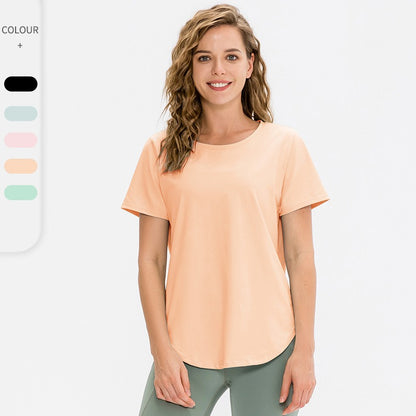 Loose-fit, lightweight, and breathable running T-shirt