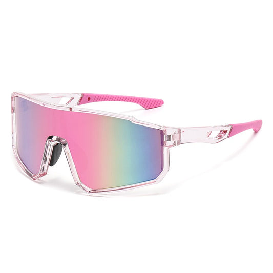 One Piece Cycling Sunglasses for Men Women