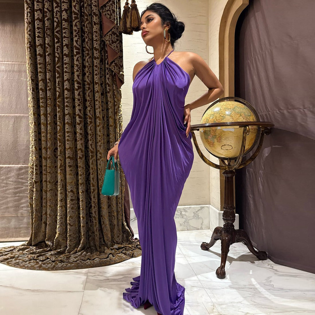 Tie Back Maxi Dress