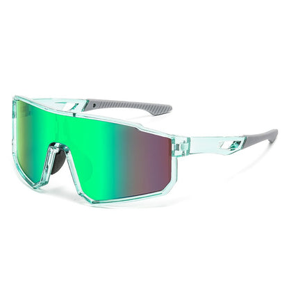 One Piece Cycling Sunglasses for Men Women