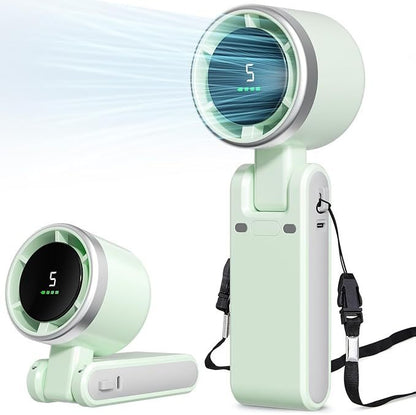 High-Speed Turbocharged Handheld Mini Fan
