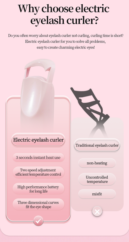 Digital Display Heated Eyelash Curler 2