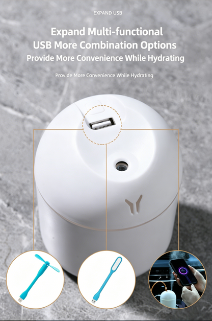 Desktop Mini Humidifier with Powerful Mist Output