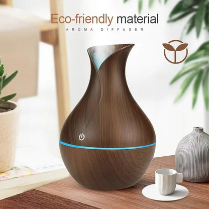 Light Wood Grain Mini Aromatherapy Humidifier