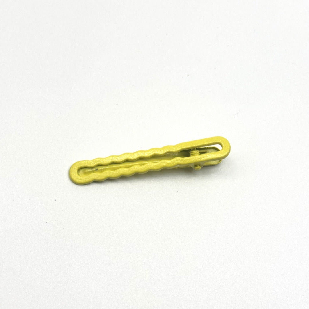 Elegant Metallic Hair Clip – Minimalist Side Hairpin for Women