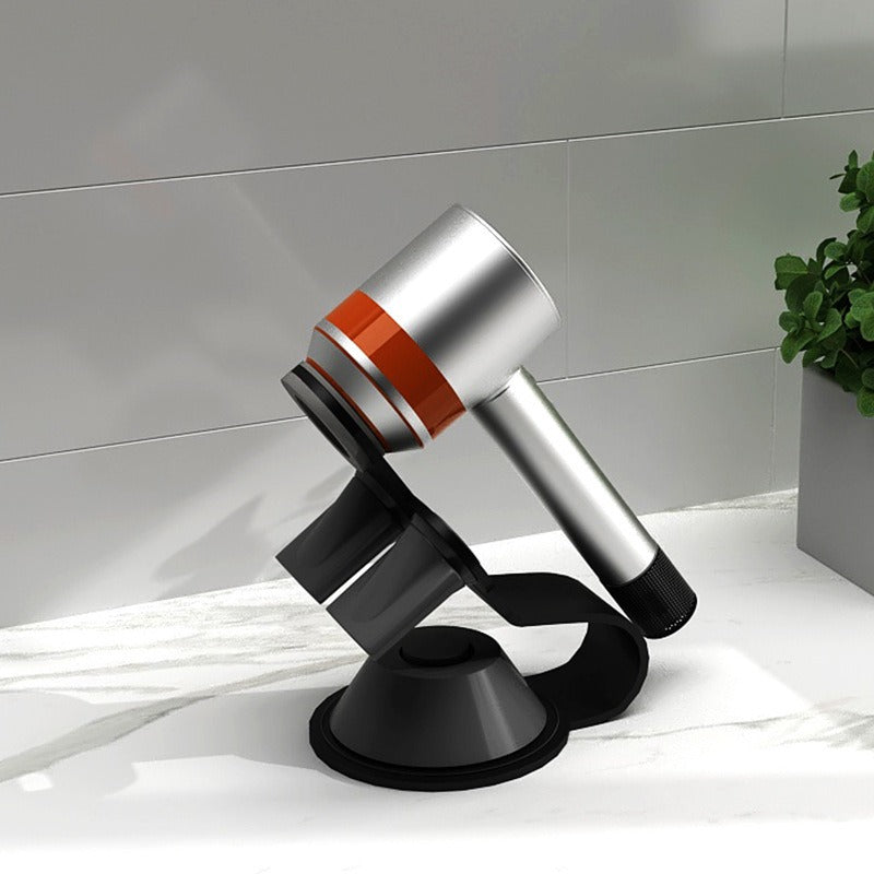 Freestanding No-Drill Hair Dryer Stand