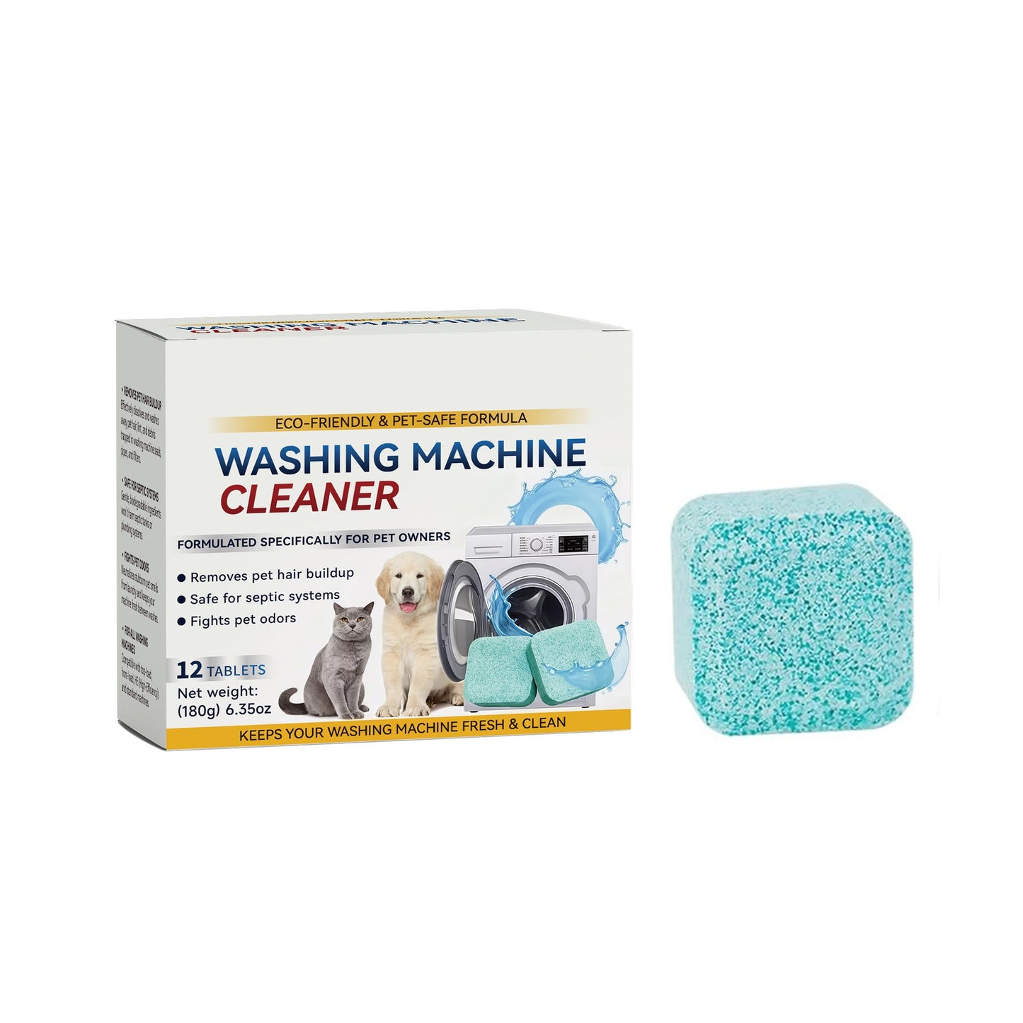 Pet Washing Machine Cleaning Tablets