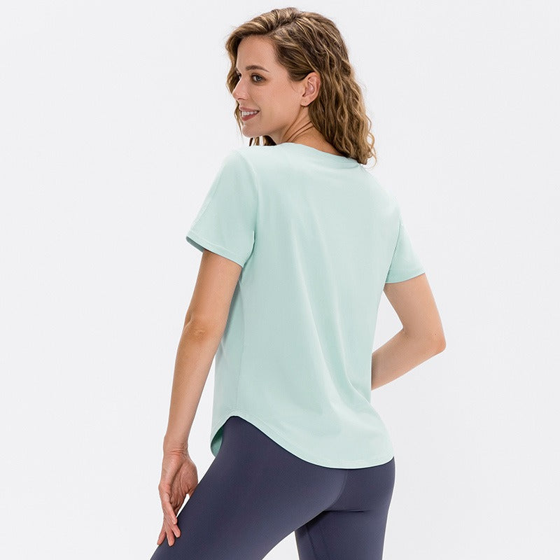 Loose-fit, lightweight, and breathable running T-shirt