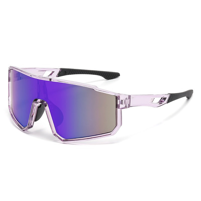 One Piece Cycling Sunglasses for Men Women