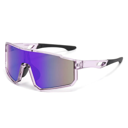 One Piece Cycling Sunglasses for Men Women