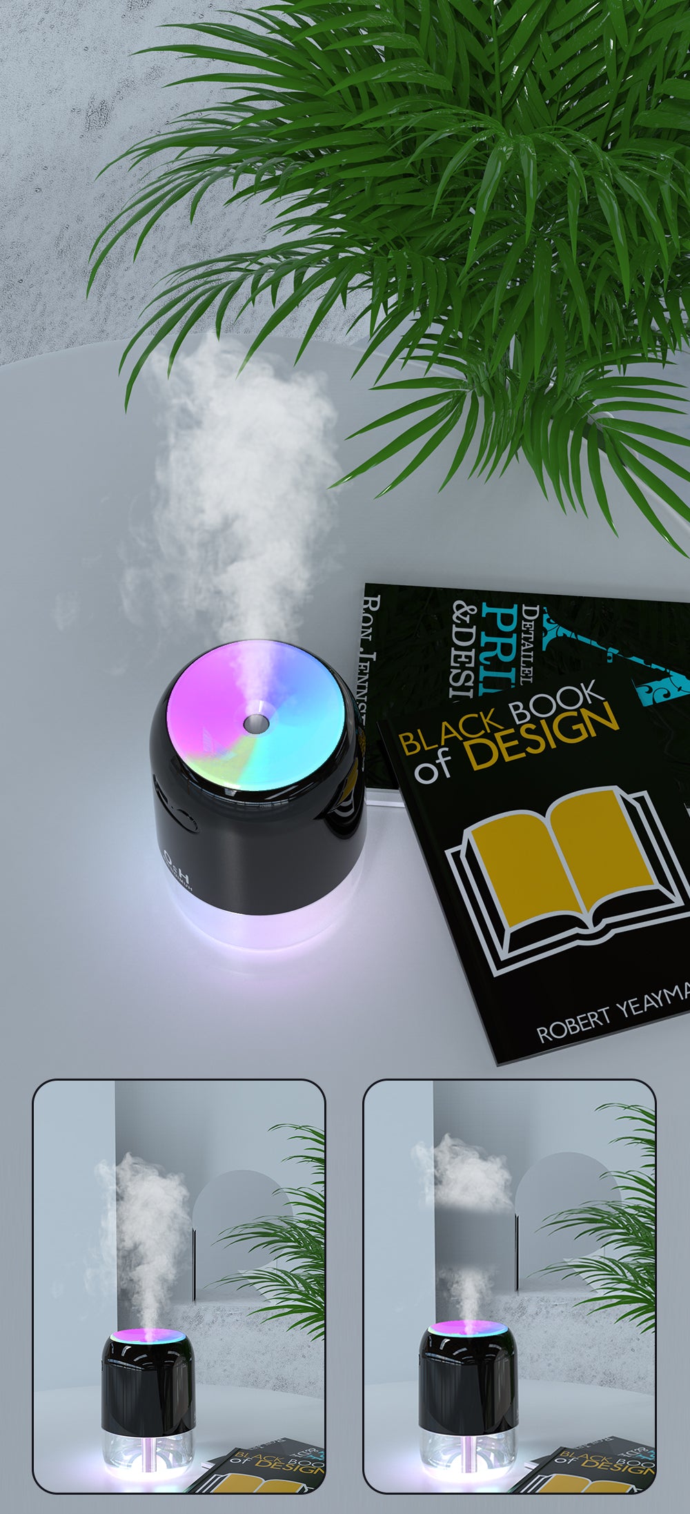 New Arrival Mini Humidifier for Home & Bedroom