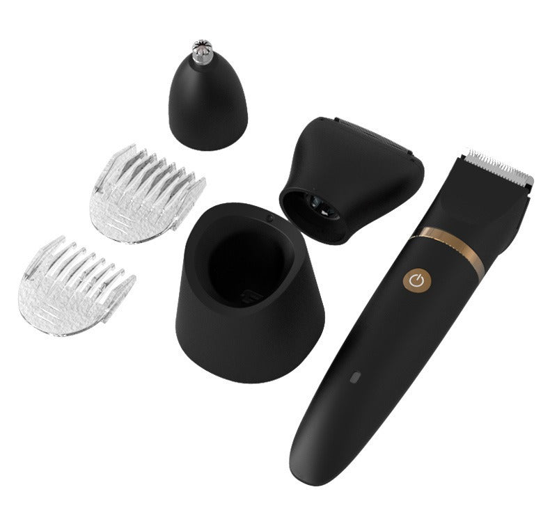 Anti-Nick Body & Ball Trimmer - Safe Ceramic Blade Groomer for Men