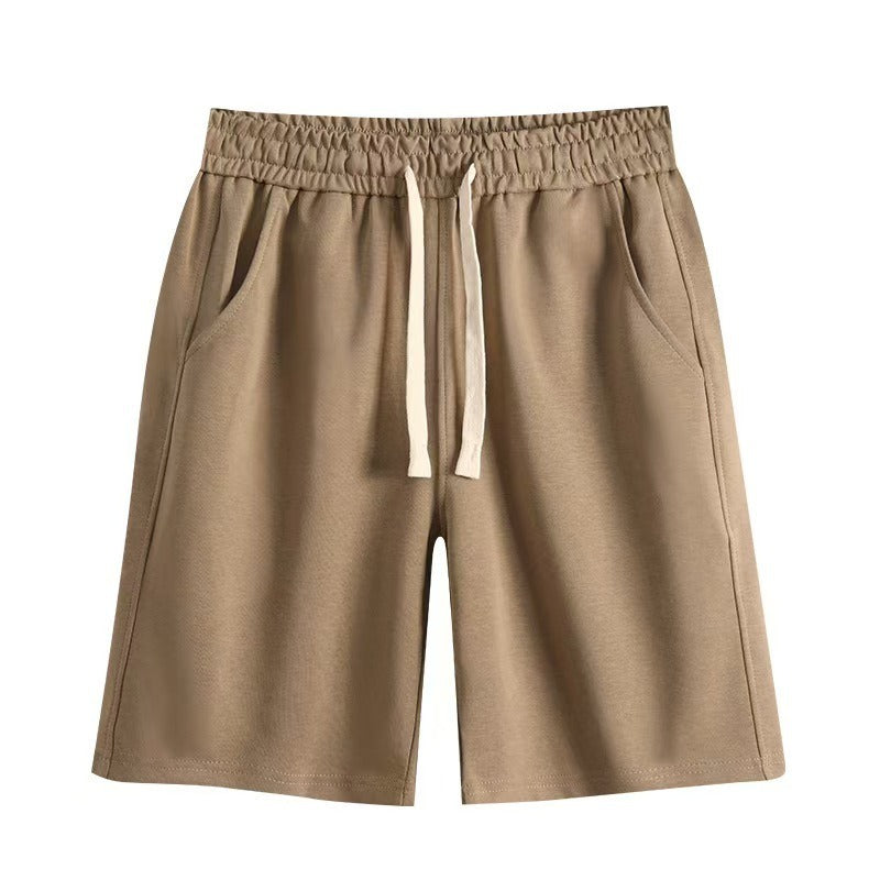 summervibes Men’s solid-color shorts