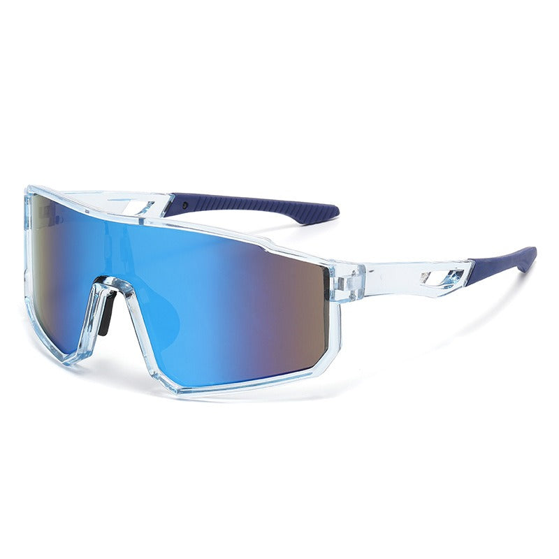 One Piece Cycling Sunglasses for Men Women