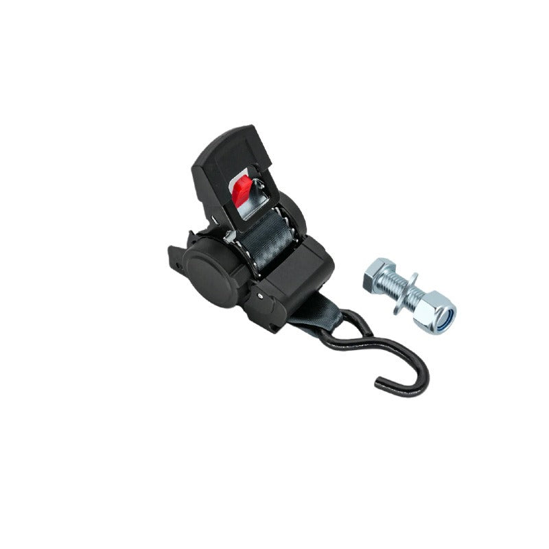 Retractable Ratchet Straps- Medium Duty Self Retracting Tie Down Straps for Truck, Cargo Trailer