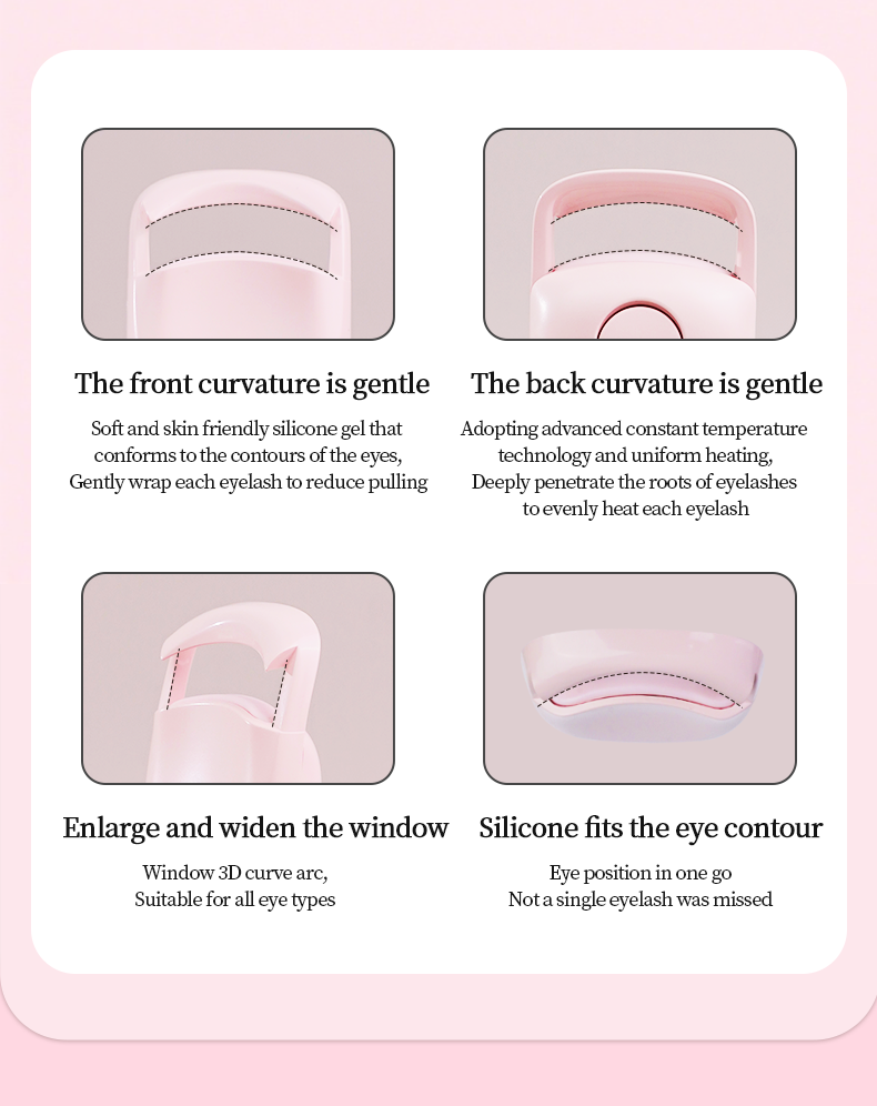 Digital Display Heated Eyelash Curler 2
