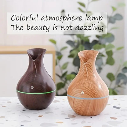 Light Wood Grain Mini Aromatherapy Humidifier