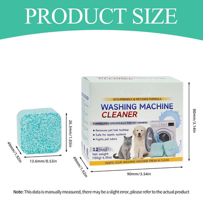 Pet Washing Machine Cleaning Tablets