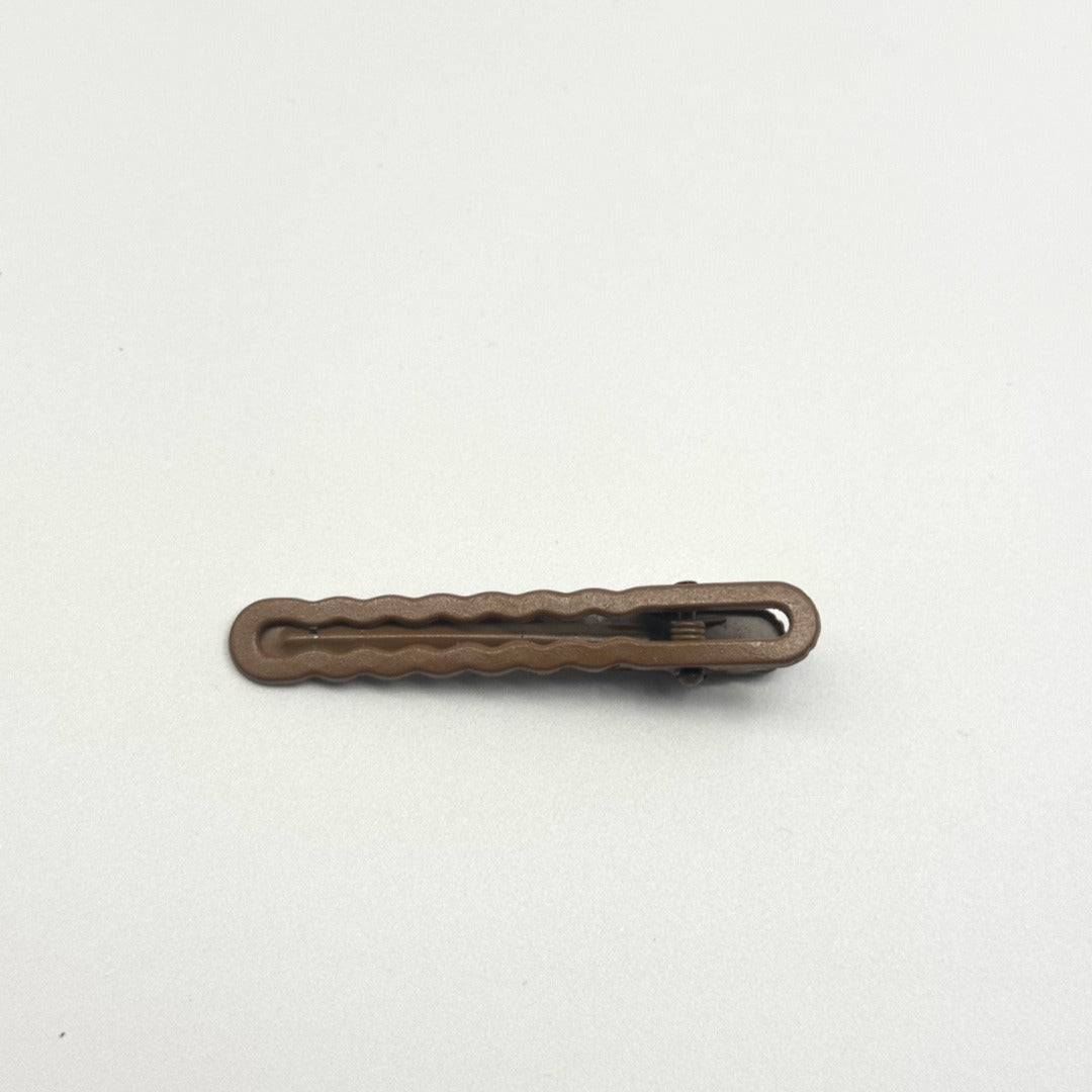 Elegant Metallic Hair Clip – Minimalist Side Hairpin for Women