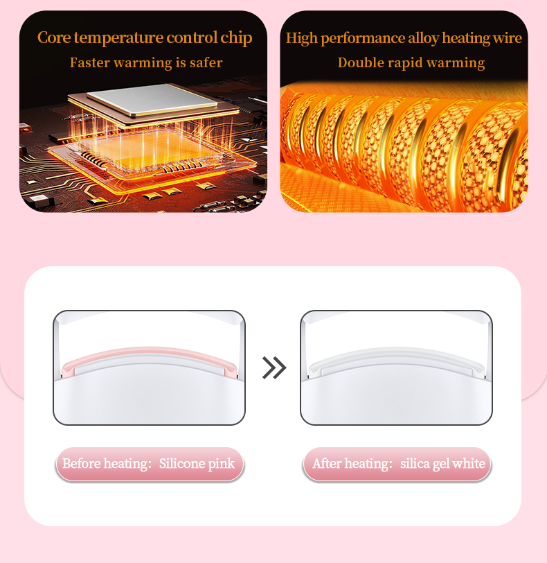 Digital Display Heated Eyelash Curler 2